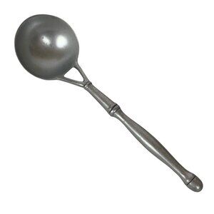 Wilton Armetale Pewter Hollowware Solid Soup Ladle Durable Vintage Made in USA